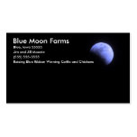 Blue Moon Farms Business Card Template