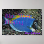 BLUE MOON FISHINB POSTER