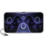 Blue Moon Fractal Travelling Speaker