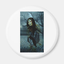 BLUE MOON FRIDGE MAGNETS
