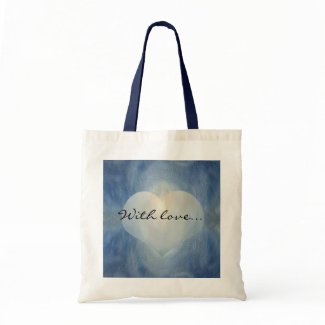 Blue moon heart bag