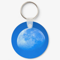 Blue Moon Keychain by thehatch Blue Moon Keychain