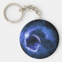 Blue Moon Keychain