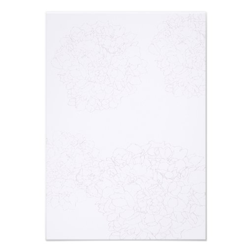 Blue Moon Menu Selection Wedding Reply Card Personalized Invitation