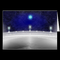 BLUE MOON OVER THE HAPENNY BRIDGE cards