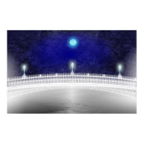 BLUE MOON OVER THE HAPENNY BRIDGE posters