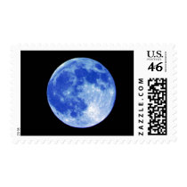 Blue Moon Postage Stamp