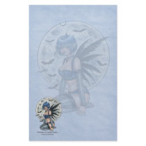 Blue Moon Sprite Fairy Stationery