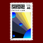 Blue Moons Postage Stamp