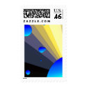 Blue Moons Postage Stamp by KingDaddy Blue Moons Postage Stamp