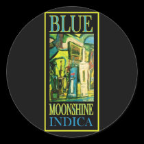 BLUE MOONSHINE INDICA stickers