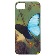 Blue Morpho Butterfly iPhone 5 Case