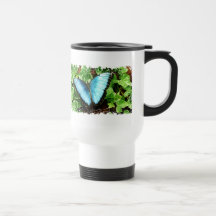 Blue Morpho Drinking Vessel Mug