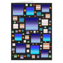 Blue Mosaic cards
