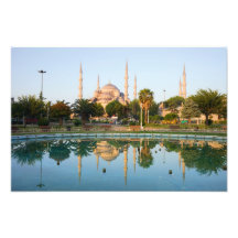 Blue Mosque at Dawn Photograph