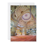 Blue Mosque Interior in Istanbul Personalized Invitations