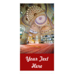 Blue Mosque Interior in Istanbul Photo Card