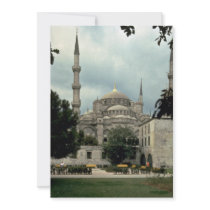 Blue Mosque, Istanbul, Turkey Custom Announcements