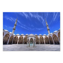 Blue Mosque, Istanbul, Turkey Photographic Print