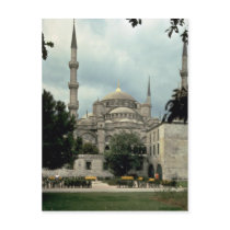 Blue Mosque, Istanbul, Turkey Post Card