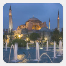 Blue mosque, Istanbul, Turkey Stickers