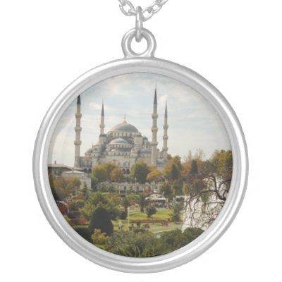 Blue Mosque necklaces