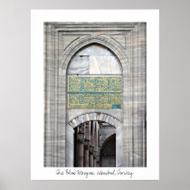 Blue Mosque Poster