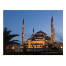 Blue Mosque, Sultanhamet Area, Istanbul, Turkey Postcards