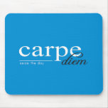 Blue Motivational Inspirational Quote Mousepads