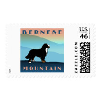 Blue Mountain Bernese Dog Postage