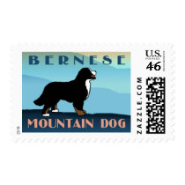 Blue Mountain Bernese Dog Postage