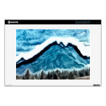Blue Mountain  painting 13" Laptop Skin