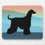 Blue Mountains Afghan Hound Mouse Pad