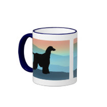 Blue Mountains Afghan Hound Mug