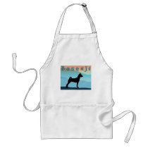 Blue Mountains Basenji Apron