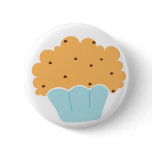 Blue Muffin pattern buttons