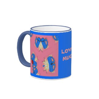 Blue Mug Love mug