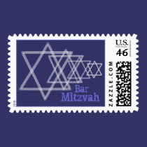 Blue Multi-Star Stamp by lorenkaplan Blue Multi-Star Stamp