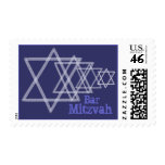 Blue Multi-Star Stamp