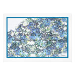 Blue Mums Custom Invites
