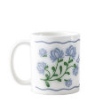 Blue Mums mugs by AJsGraphics Blue Mums mugs