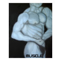 Blue Muscle posters by maryfiore Blue Muscle posters