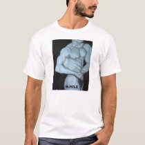Blue Muscle t-shirts by maryfiore Blue Muscle t-shirts