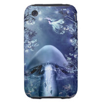 blue mushroom iphone 3 tough cases