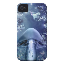 blue mushroom case-mate iphone 4 case