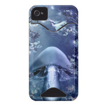 blue mushroom iphone 4 id covers