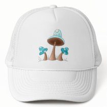 Blue Mushrooms hats