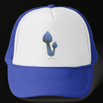 Blue Mushrooms Hat