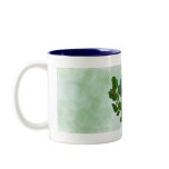 Blue Mushrooms with Red Flowers Drinkware Coffee Mugs