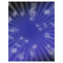 Blue Music Custom Flyer